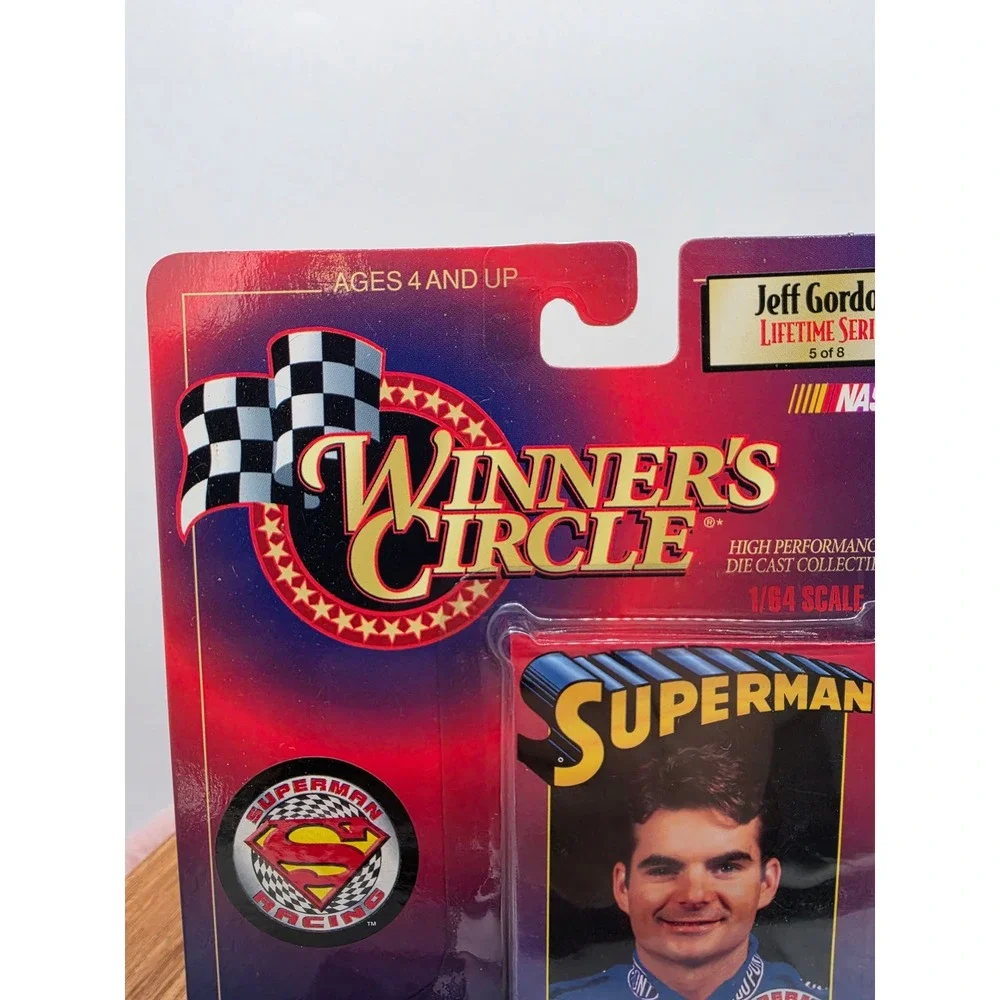 Jeff Gordon Winners Circle 1/64 Superman Racing 24 Monte Carlo Lifetime Series 5